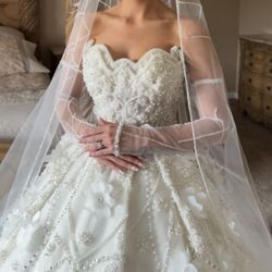 Custom Made Wedding Dress