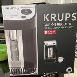 Brand new coffee machine has never been used