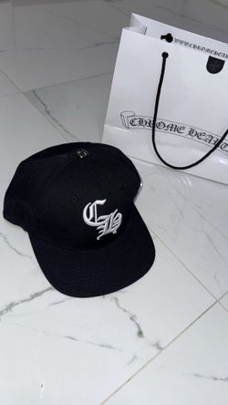 Chrome hearts black and white hat