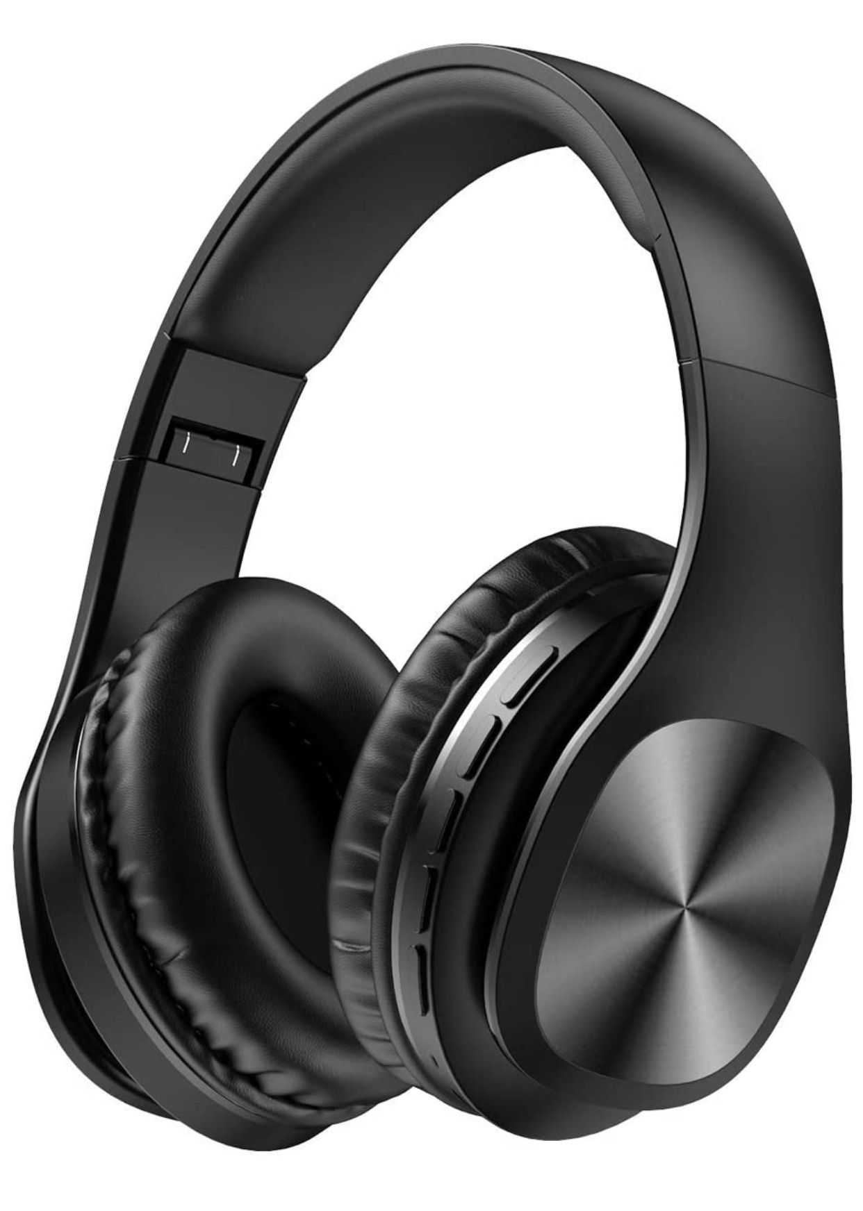 Bluetooth Headphones with Mic,Foldable Wireless Over Ear Headphones Wired Mode, 120 Hours Playtime and Soft Memory Protein On Ear Headset for Adult Ki