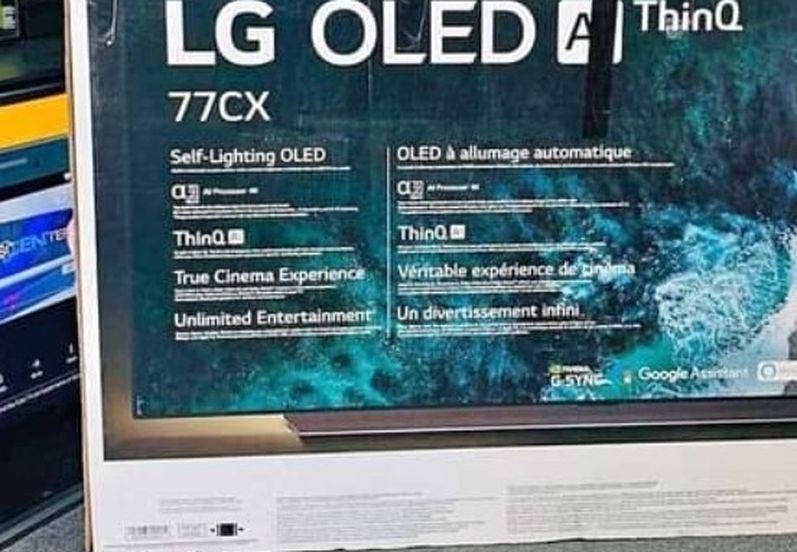 77" LG Oled CX 4k Smart Tv UHD HDR