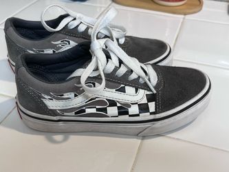 Vans Old Skool Checker Flame Sneakers