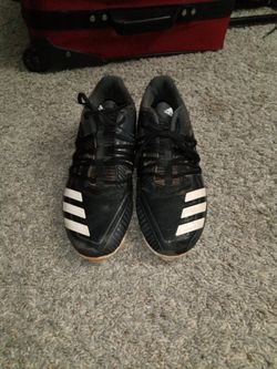 Black Adidas Baseball Cleats