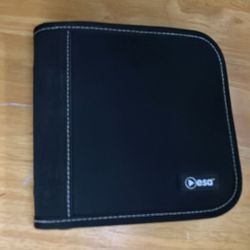 CD Storage Case with Jazz and Holiday CD Collection
