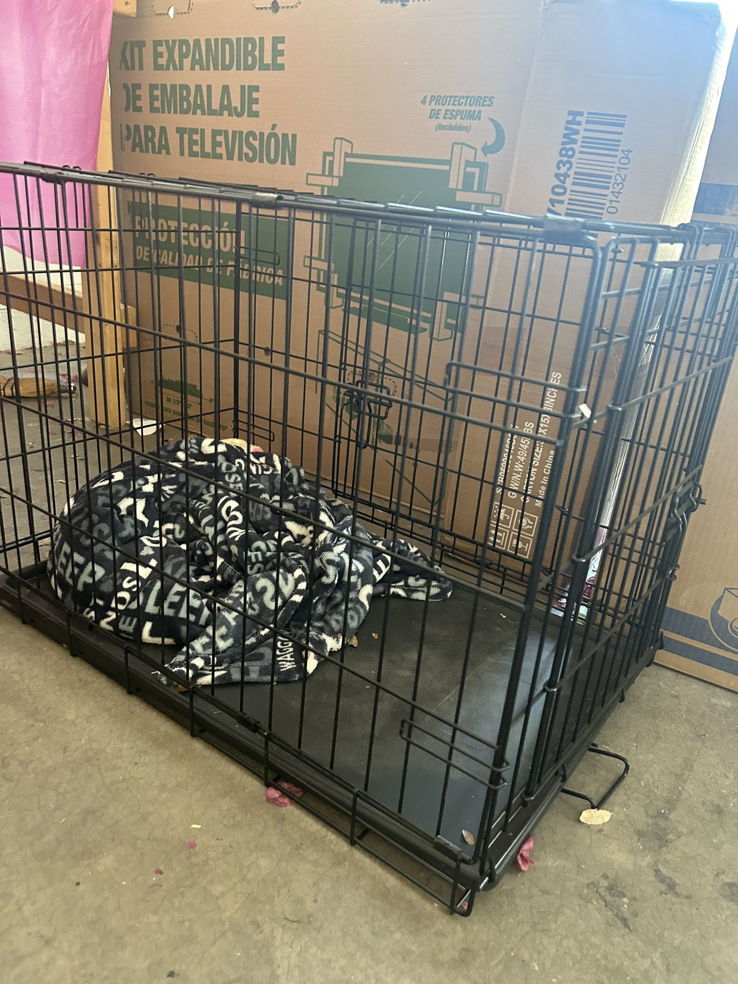 Large dog crate
