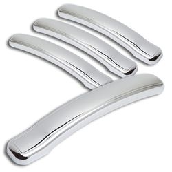 For 99-2006 Chevy Silverado 1500/2500 Chrome Door Handle Lever Cover Cap 4Pcs -(2-DHC-1111