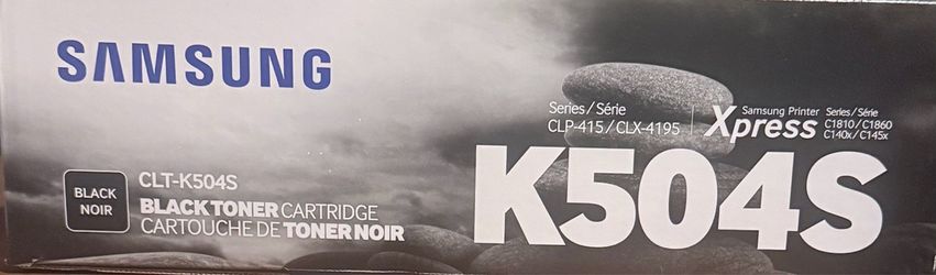 Samsung CLT-K504S Black Toner Cartridge