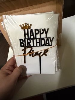 Birthday Topper