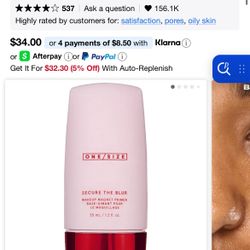 Secure The Blur One/size Beauty Primer 