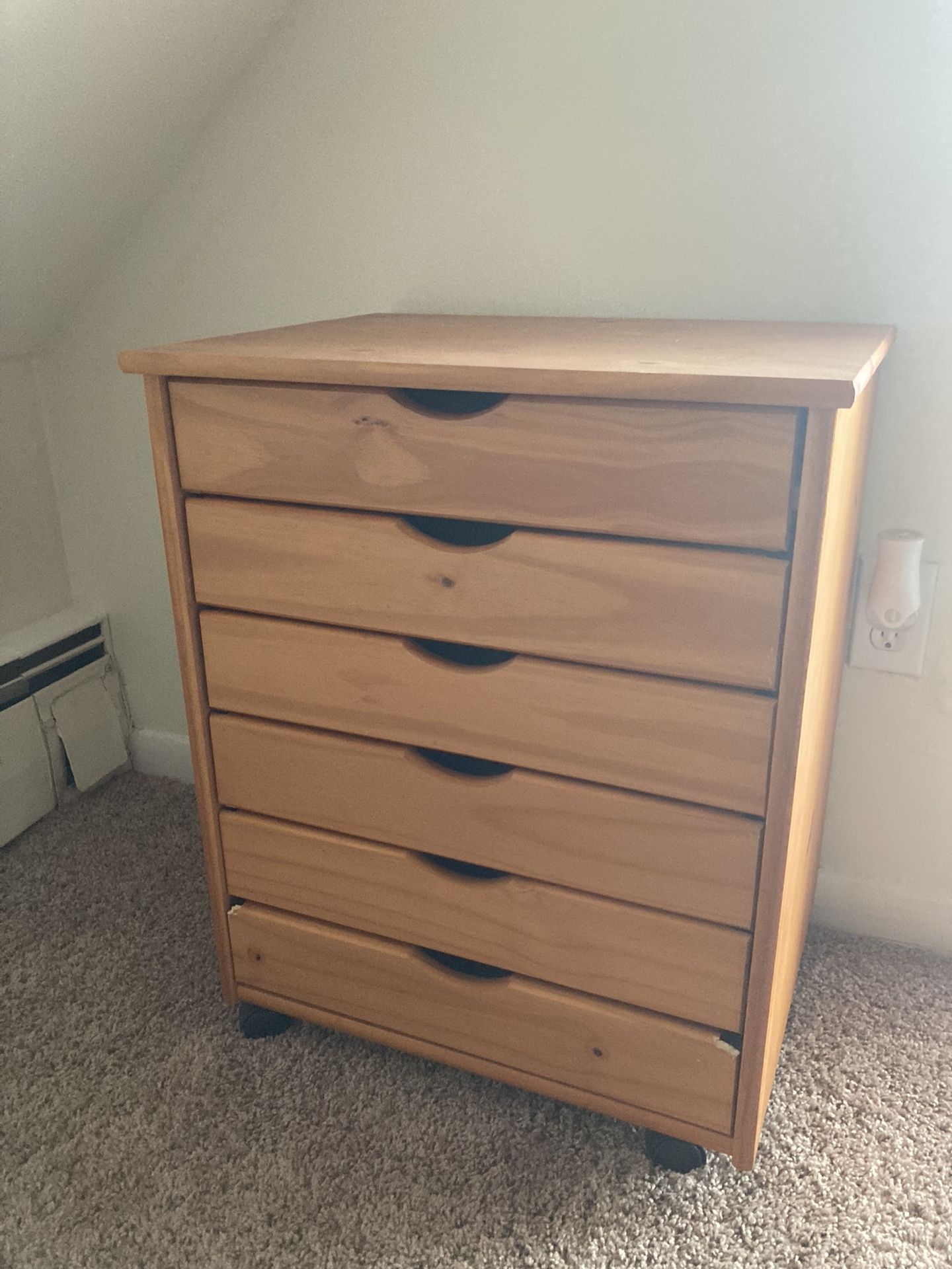 Wooden Office Drawer