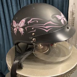 Women’s Butterfly Motorcycle Helmet
