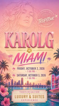 Karol G at Hard Rock Stadium