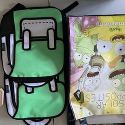 2023 San Diego Comic-Con Hulu Animayham Backpacks & Futurama 6 Pin Sets