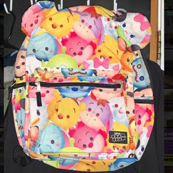 Disney Tsum Tsum Pop Out Ears Kids Cartoon Backpack Large 16’in Jansport Body