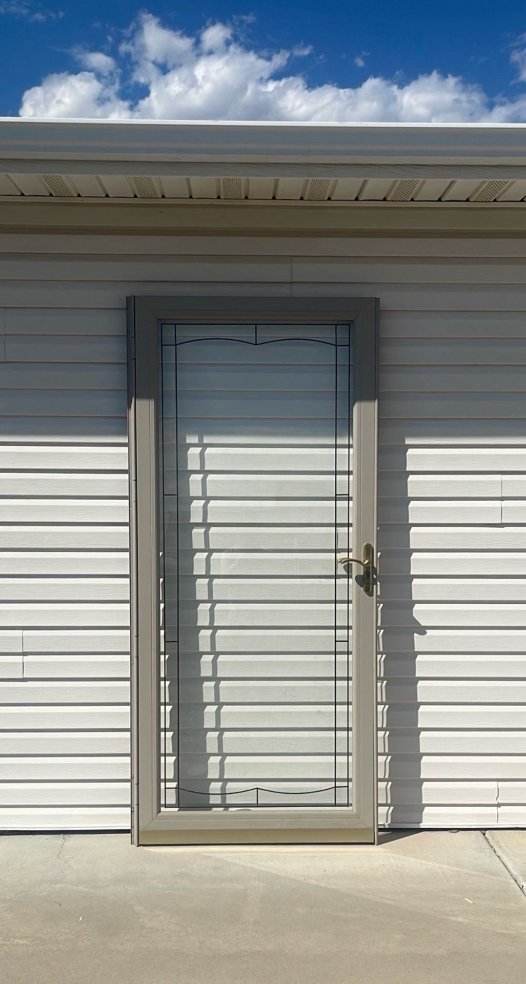 Glass Storm Door