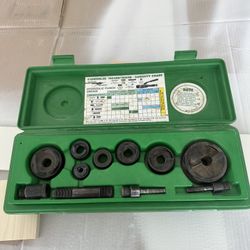 Greener Hydraulic Knock Out Set