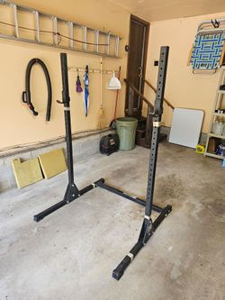 Rogue fitness ES-1 Olympic 2" squat benchings stands