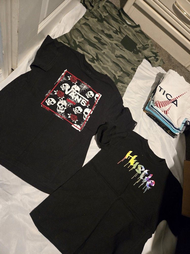 Boys Shirts Size 10/12(take all 22)