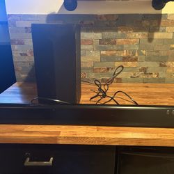 LG Soundbar & Subwoofer