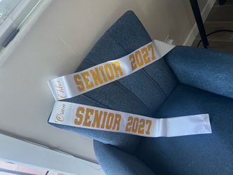 Senior sash 2027