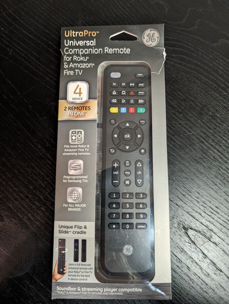 Universal Remote Control with Roku or Fire TV Strea