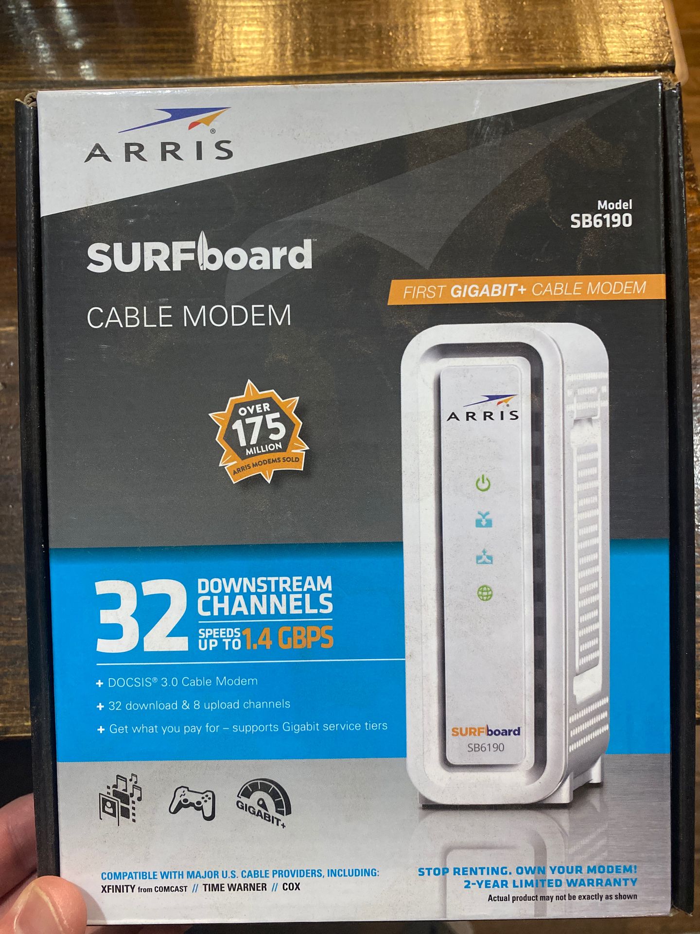 SURFboard Cable Modem - Up to 1.4 GBPS Download