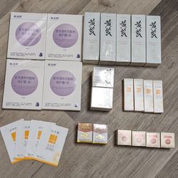 25-piece Skincare Bundle Set - Hydration, Brightening & Anti-Aging