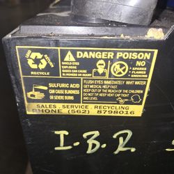 Forklift Battery 36 Volts