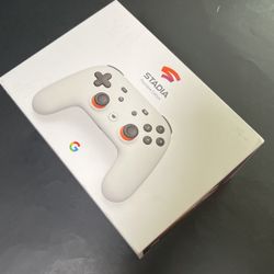 Stadia Premiere Edition game controller and chromecast Ultra