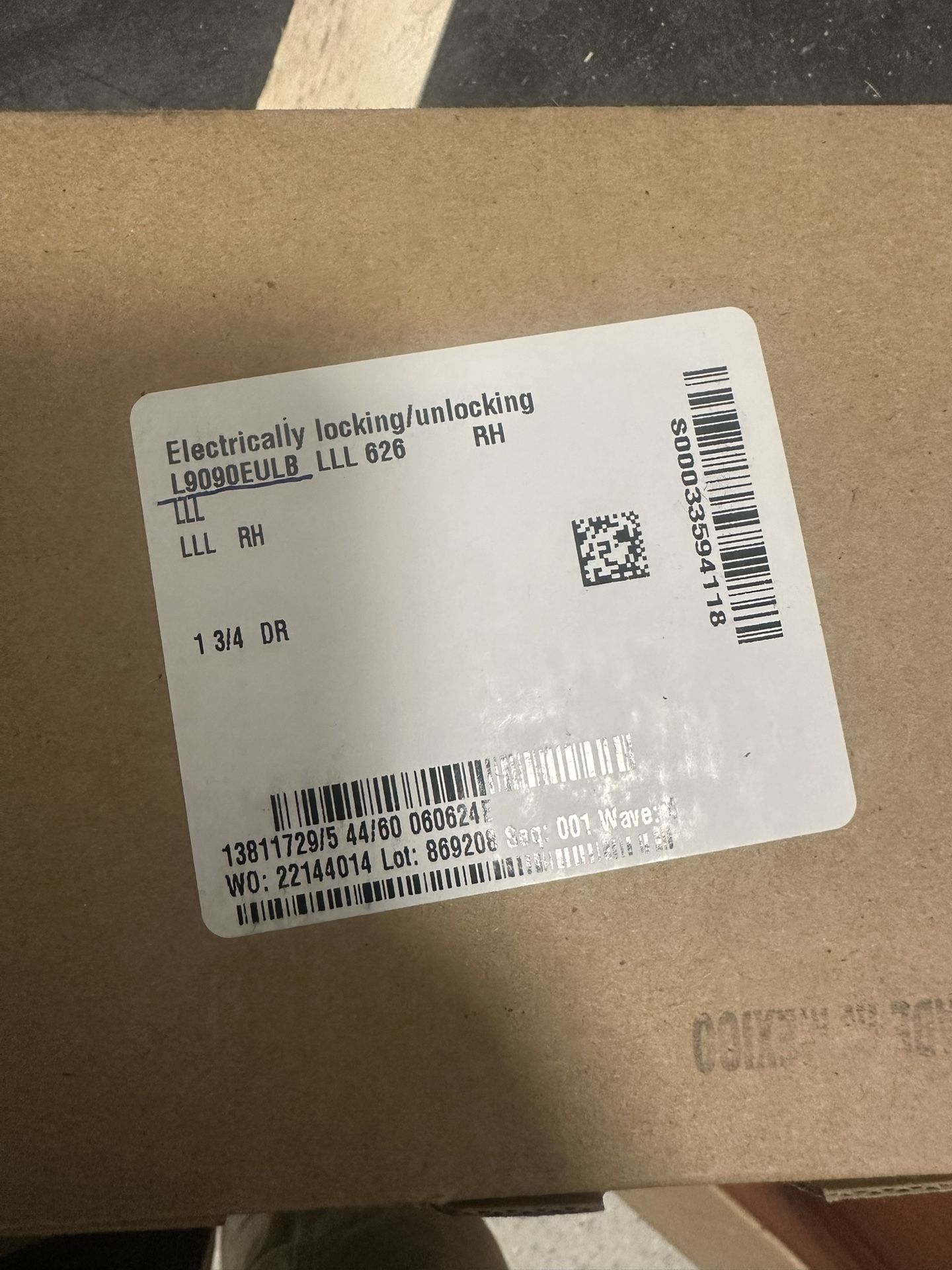 Schlage Mortise Lock