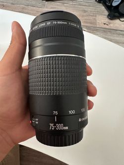 Canon EF 75-300mm f/4-5.6 III Telephoto Lens