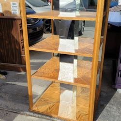 Wooden Turnable Shelf 