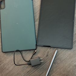 Lenovo Tablet, Case, Charger,  Pen