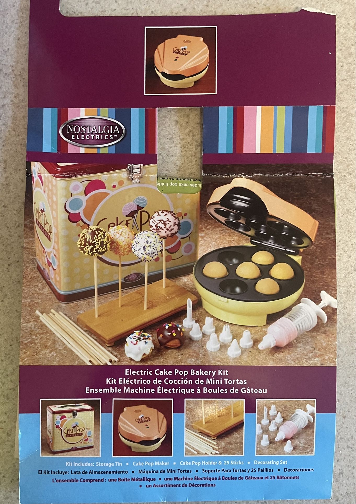 Nostalgia Electrics - Cake Pop Bakery Kit