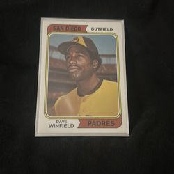 Dave Winfield baseball card