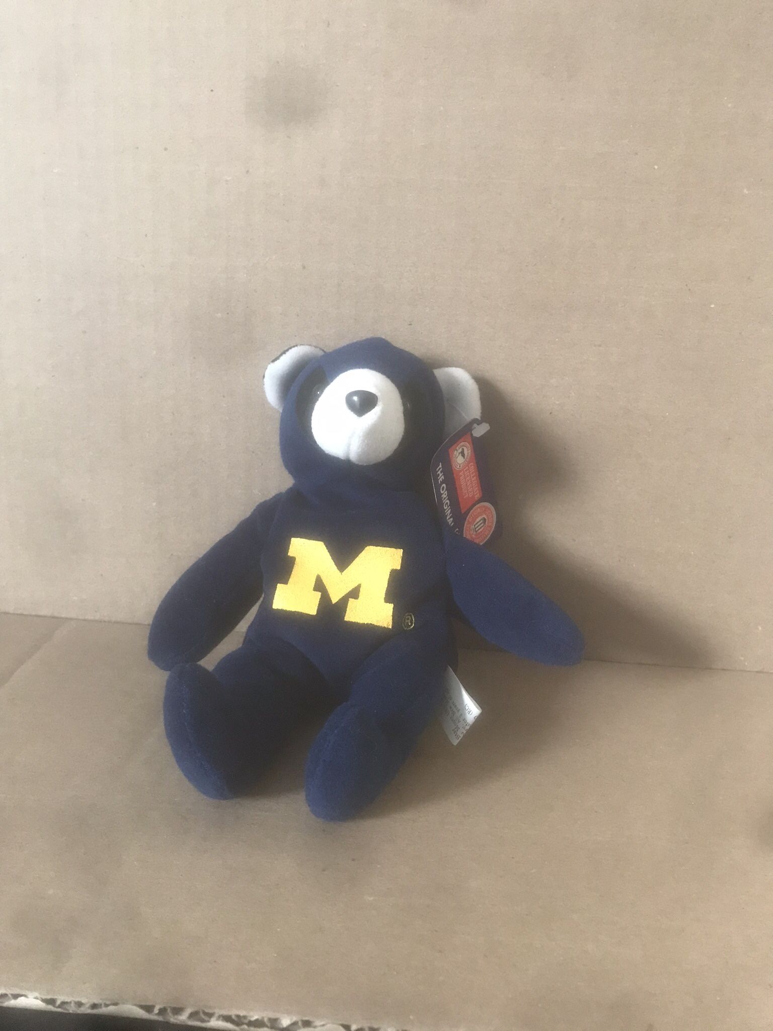 RARE VINTAGE MICHIGAN MASCOT BEANIE