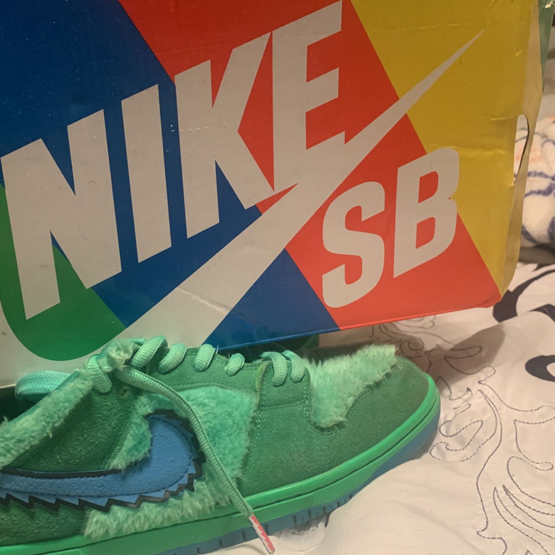 Green & Blue Low Dunks for Sale in Idabel, OK OfferUp