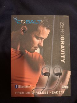 Cobalt wireless headphone set
