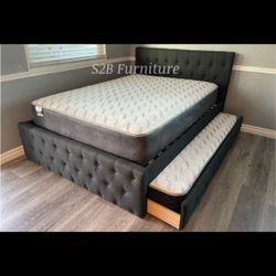 Fulltwin Grey Frenchi Double With Ortho Matres +!