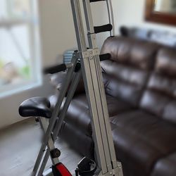 2-in-1 vertical climber & exercise bike
