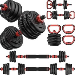 Adjustable Dumbbells Set