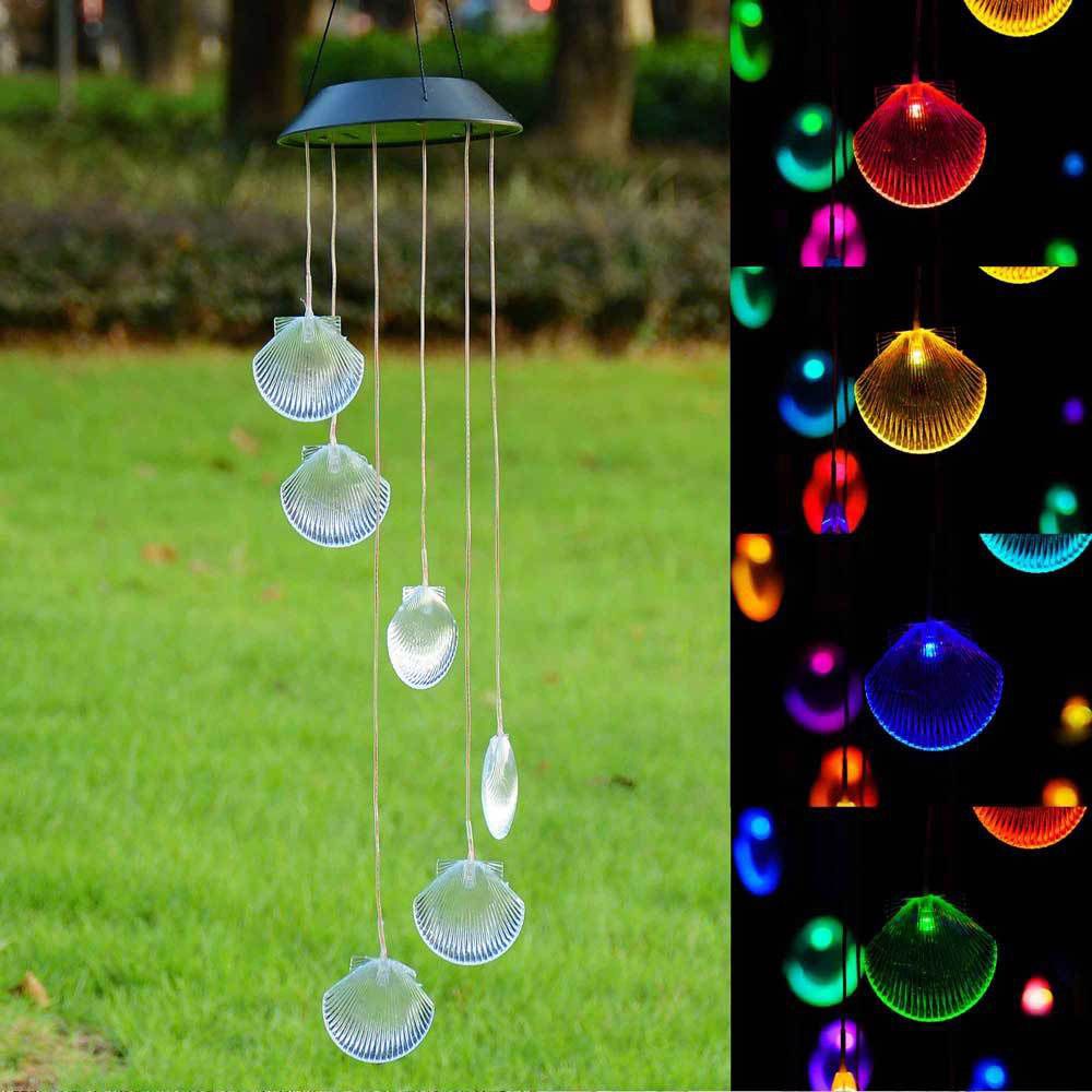 NEW Wind Chimes - Sea Shell Outdoors Indoors Patio Garden  