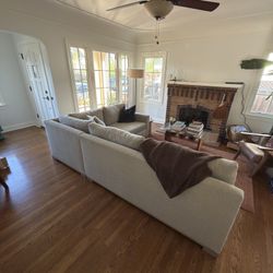 Sectional Sofa / Couch - High End, Solid Wood