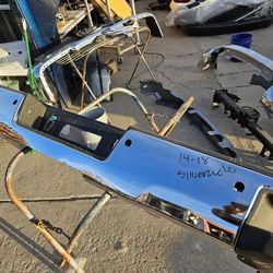Gmc  Sierra  Chevy Silverado  Rear Bumper Oem  14 To 18 