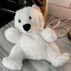 2011 Kelly toy, Polar Bear Hand puppet plush