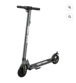 GOTRAX G2Plus Foldable Electric Scooter for Adult Teens Age of 8+ with 6" Tires, 200W 12mph, Gray