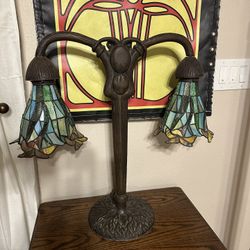 Dual Tiffany Lamp