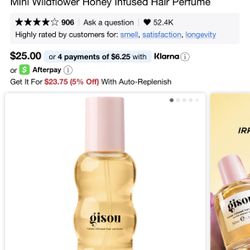Gisou Hair Perfume 