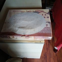 Stoneware Turkey Platter 