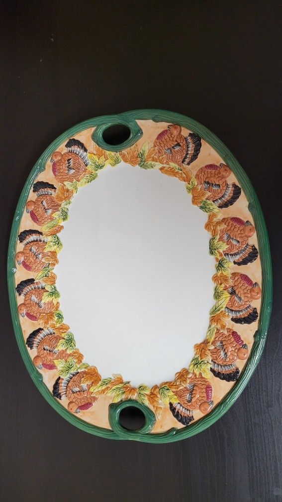 Vintage Oval Turkey Platter